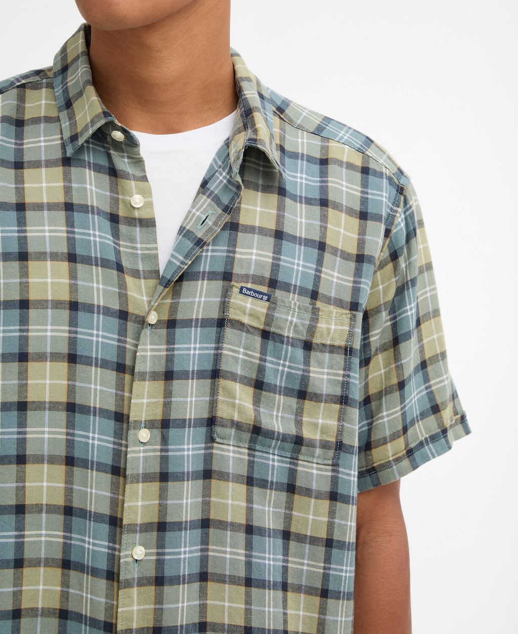 Hemden lange mouw multicolor Barbour