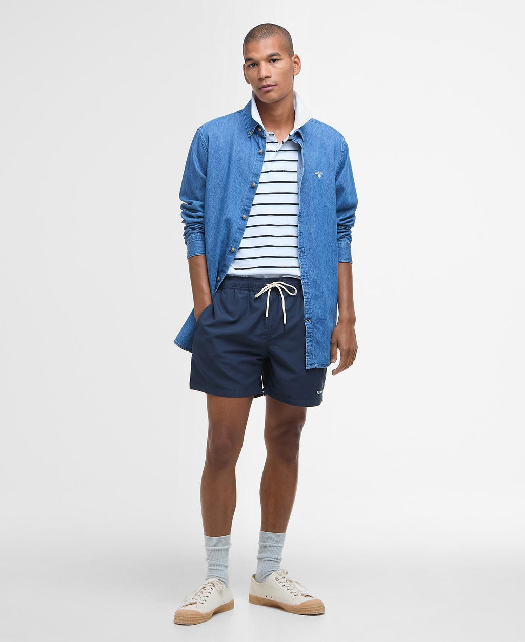 Zwembroeken navy Barbour