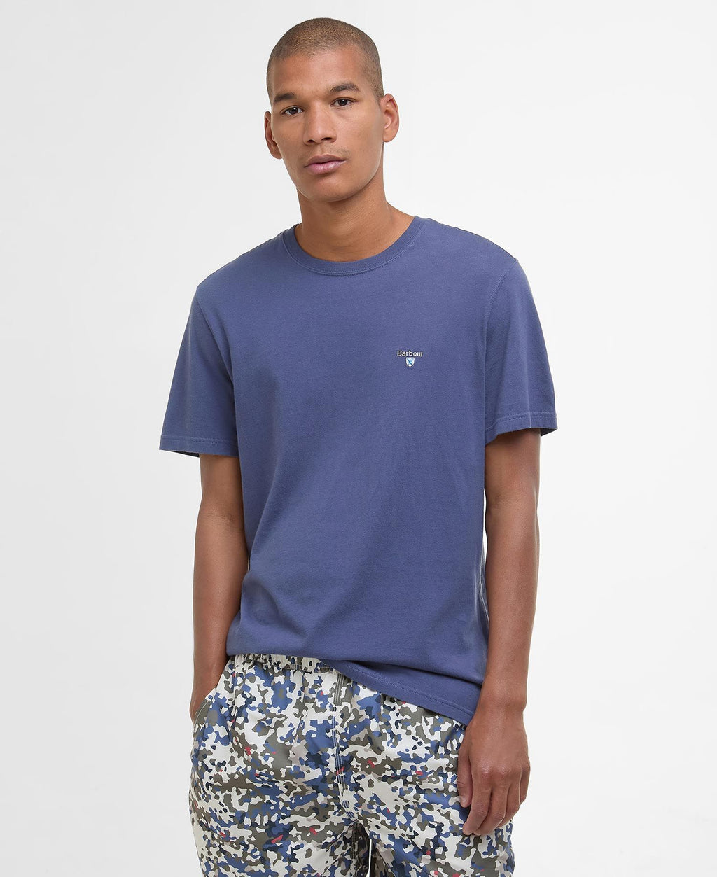 T-shirts korte mouw blauw Barbour