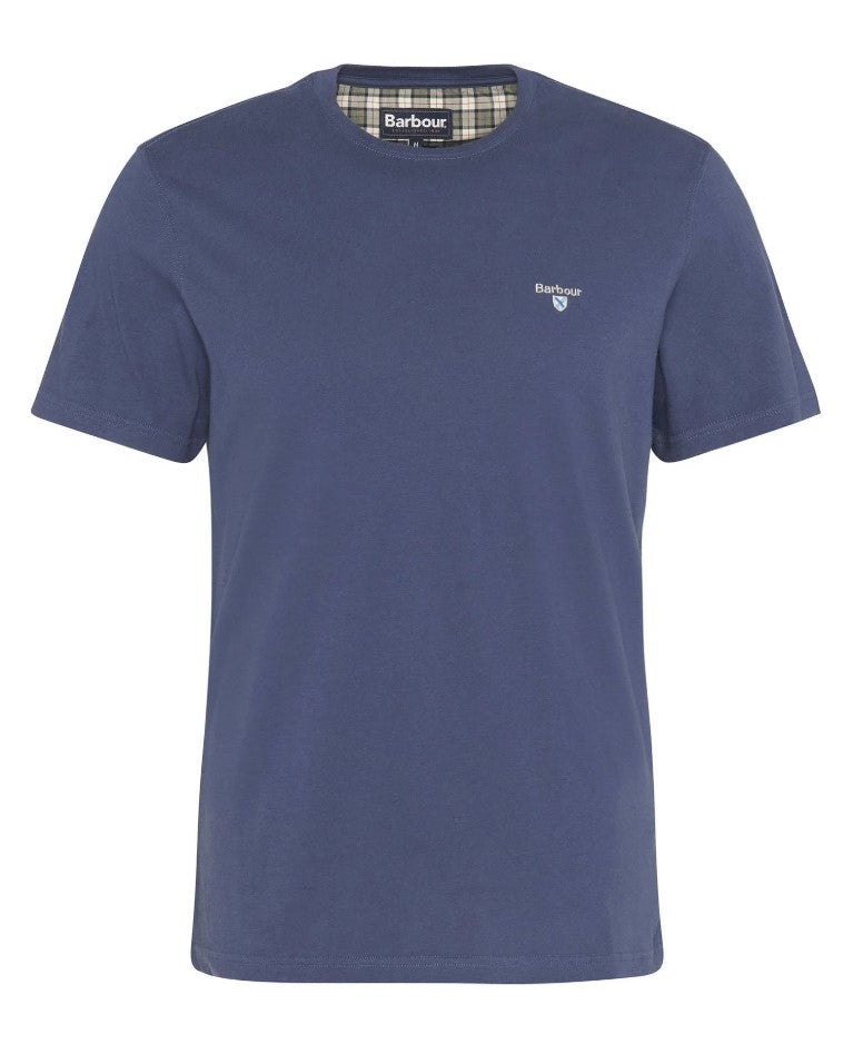 T-shirts korte mouw blauw Barbour