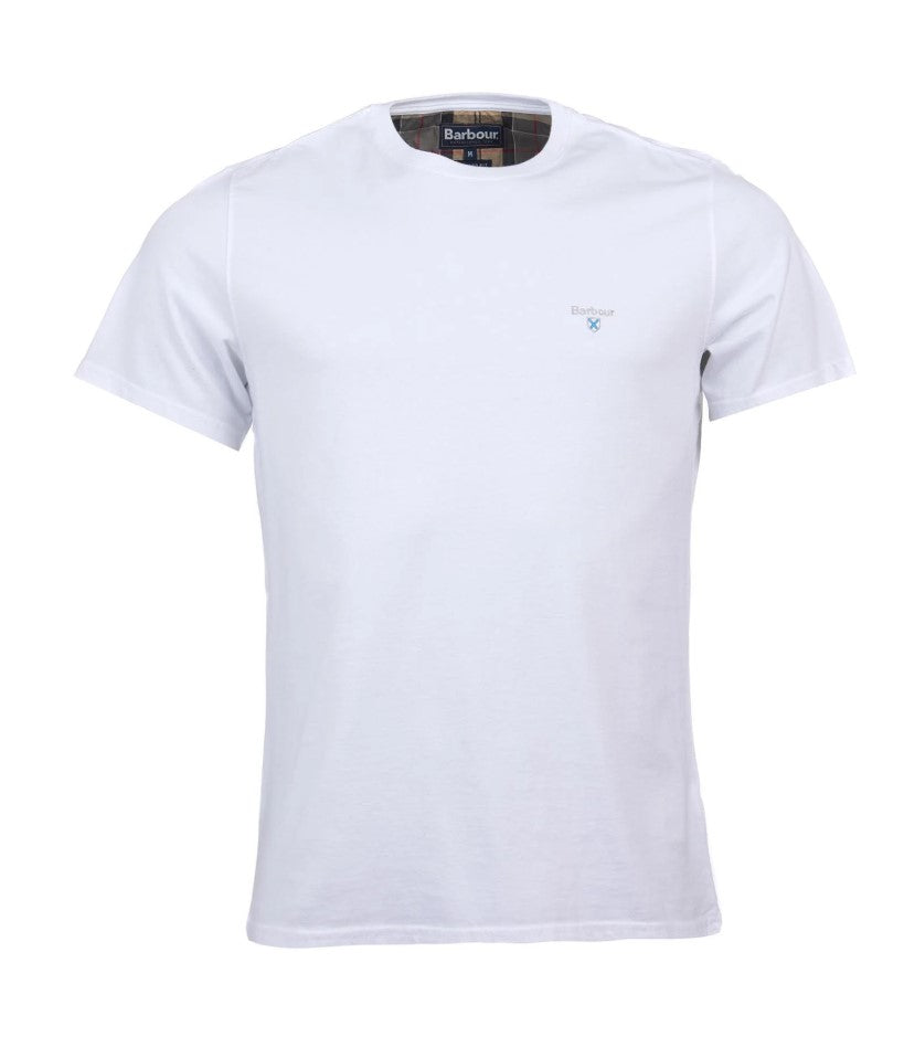 T-shirts korte mouw wit Barbour