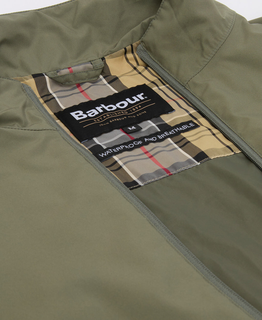 Jassen groen Barbour