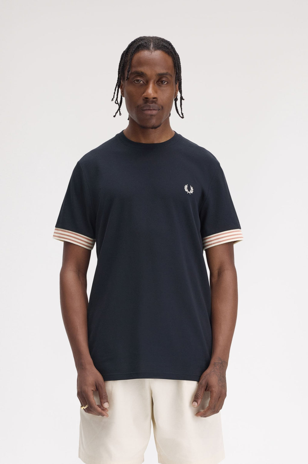 T-shirts korte mouw blauw Fred Perry