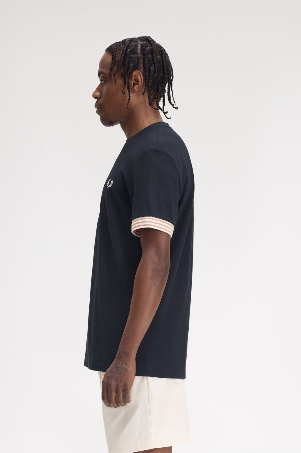 T-shirts korte mouw blauw Fred Perry