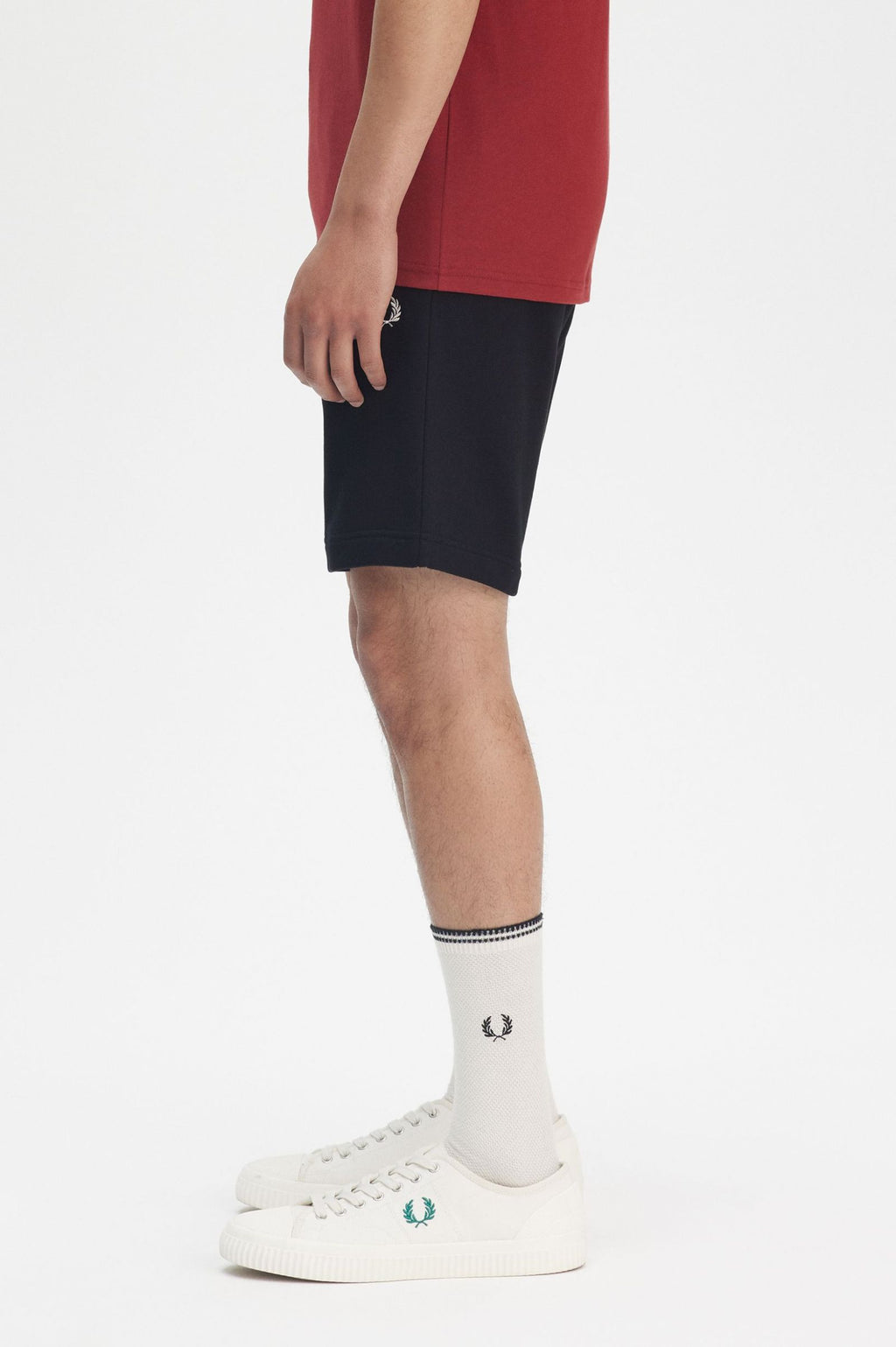 Shorten zwart Fred Perry