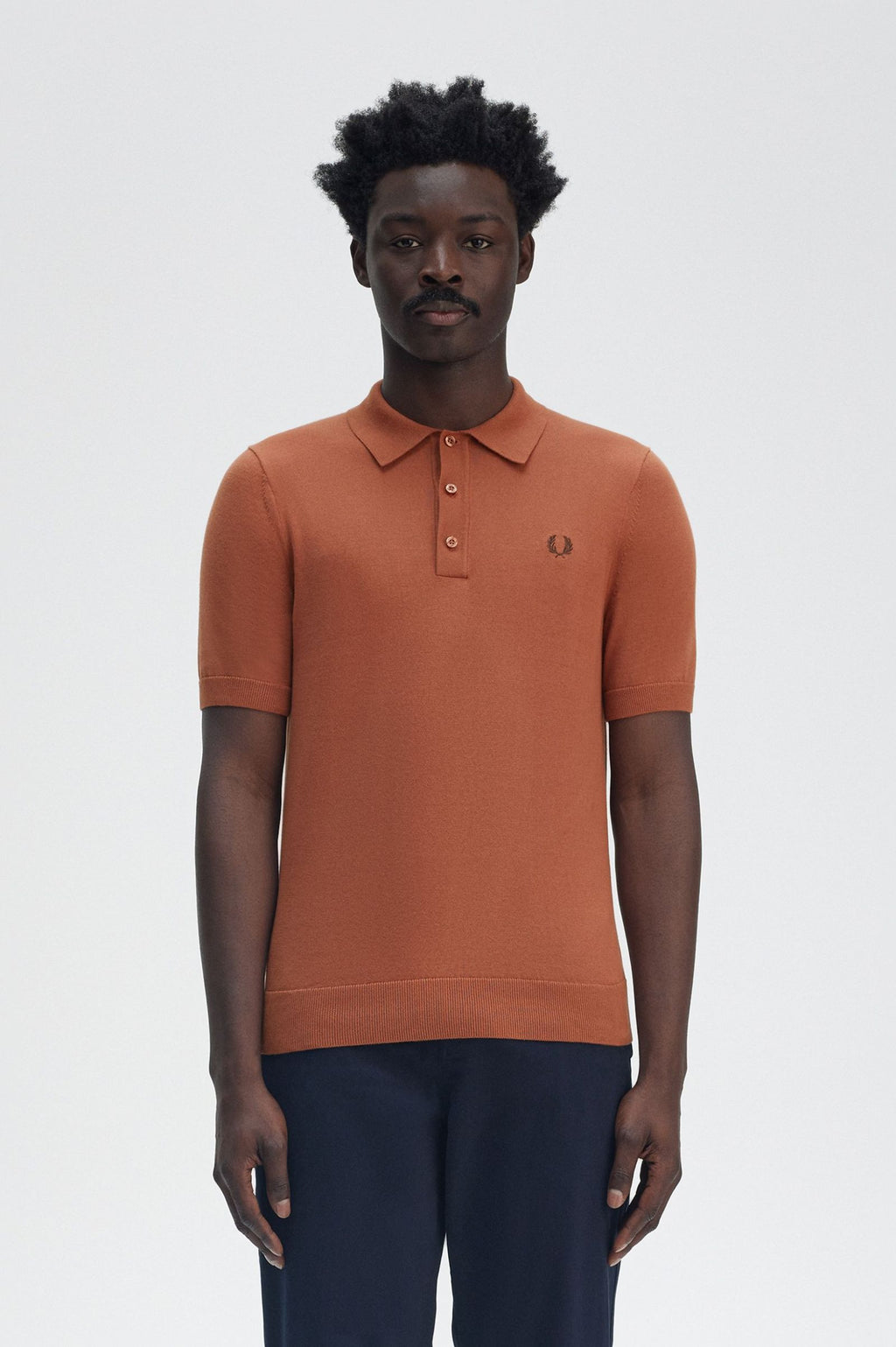Polo's korte mouw beige Fred Perry