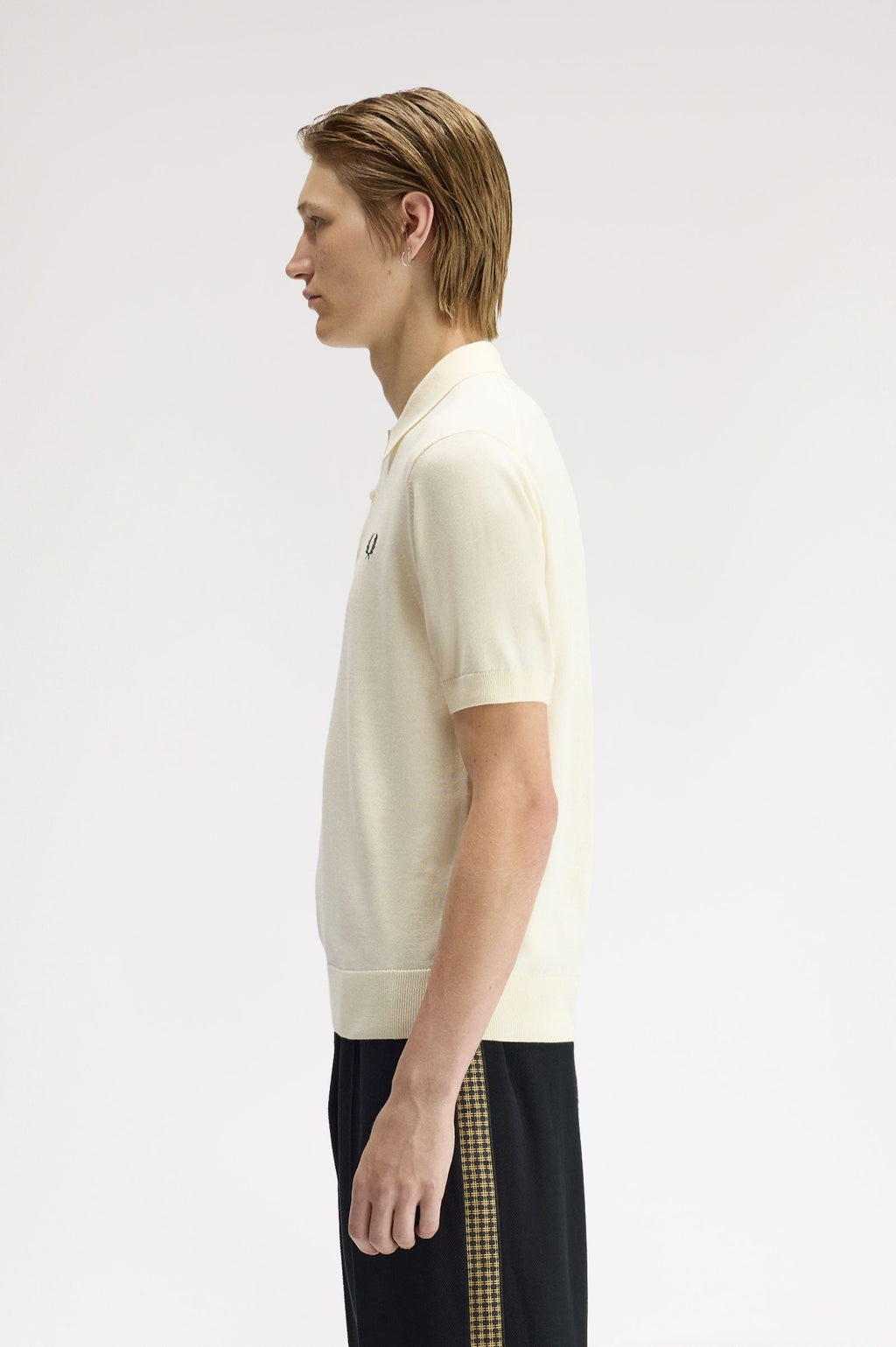 Polo's korte mouw beige Fred Perry