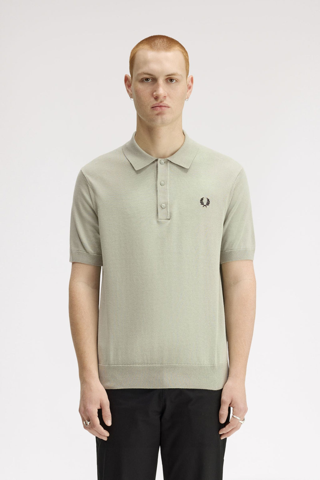 Polo's korte mouw groen Fred Perry