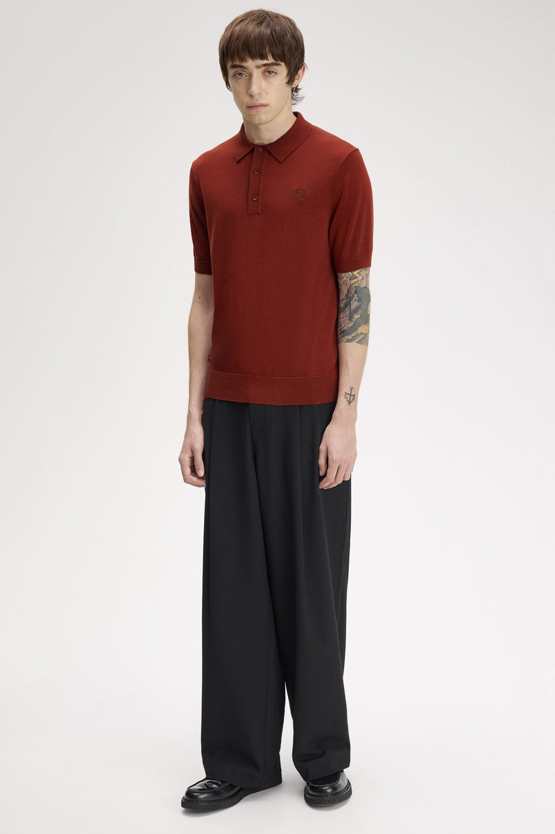 Polo's korte mouw bruin Fred Perry