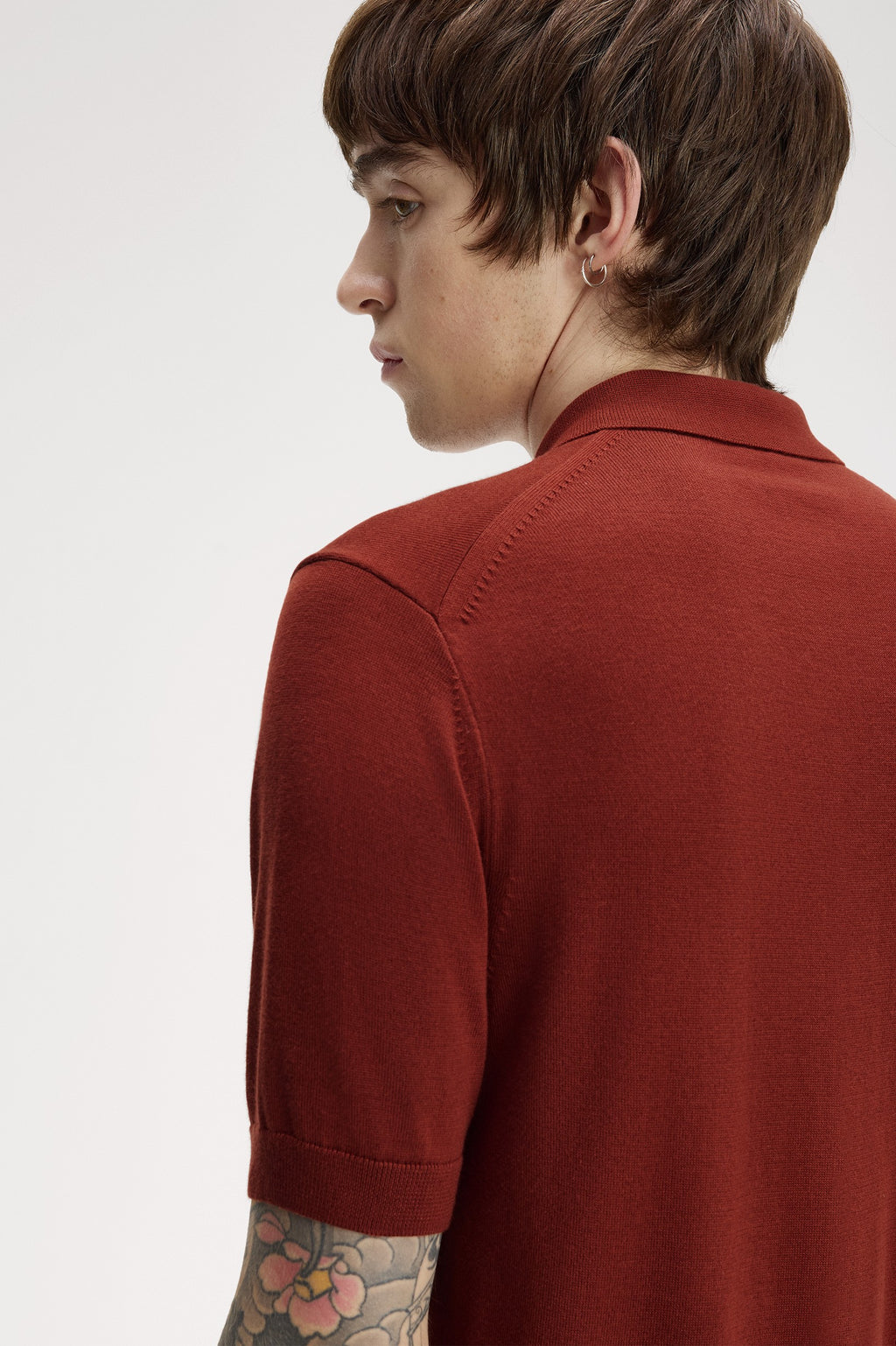 Polo's korte mouw bruin Fred Perry