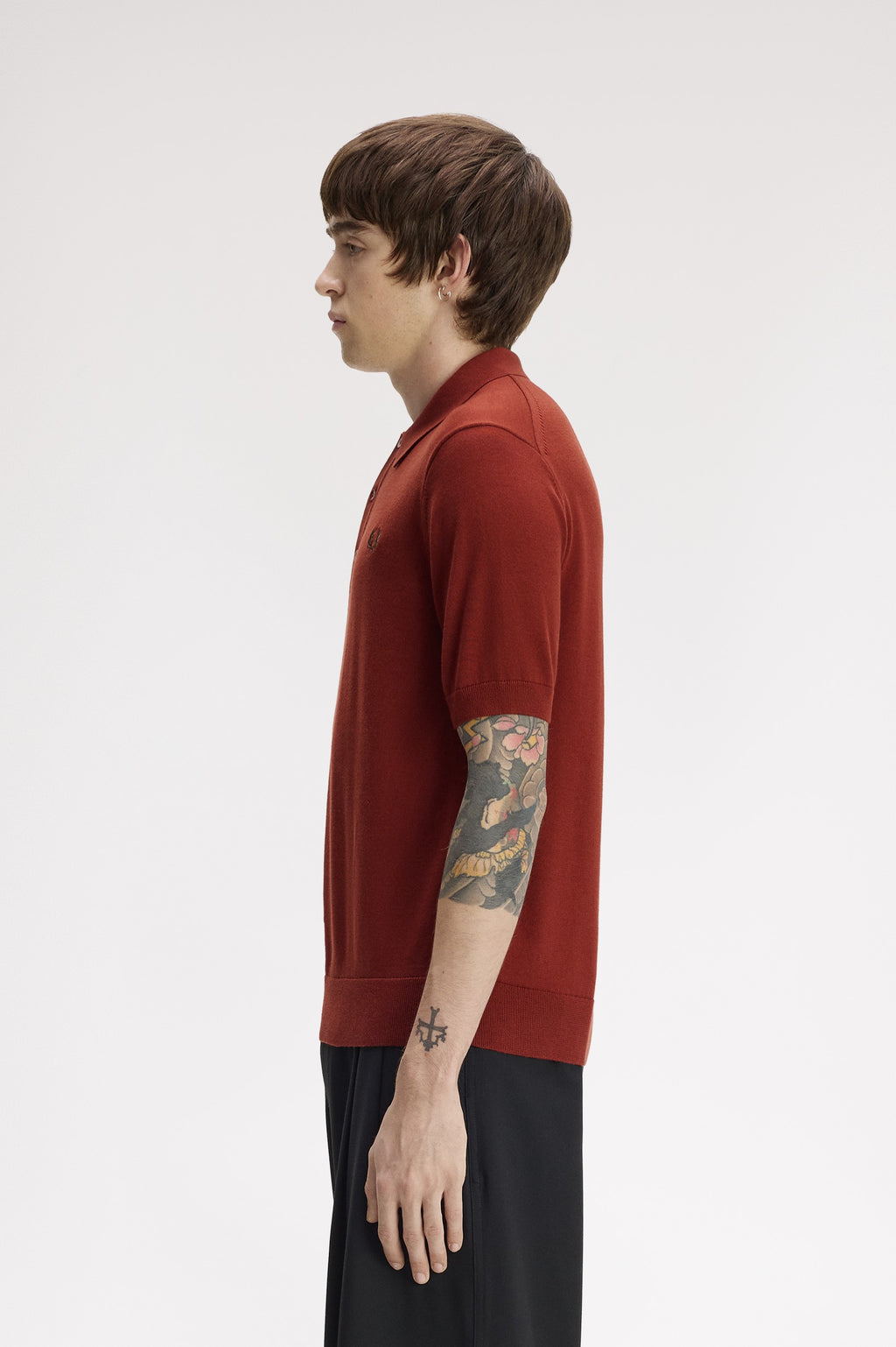Polo's korte mouw bruin Fred Perry