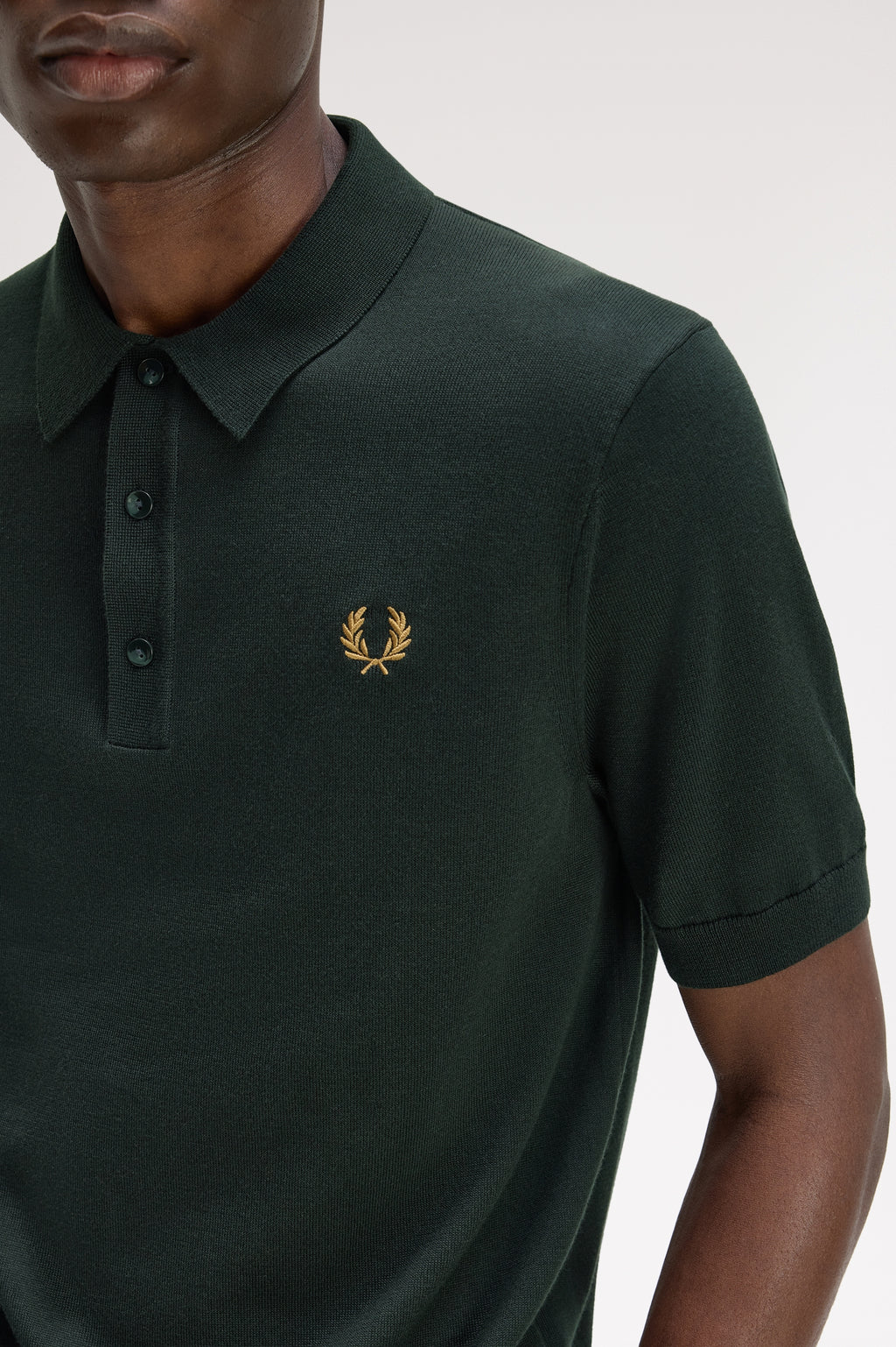 Polo's korte mouw groen Fred Perry