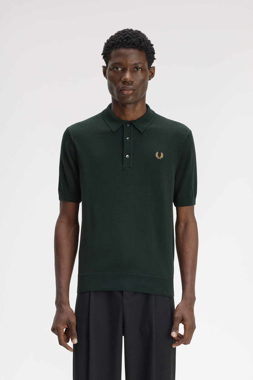 Polo's korte mouw groen Fred Perry