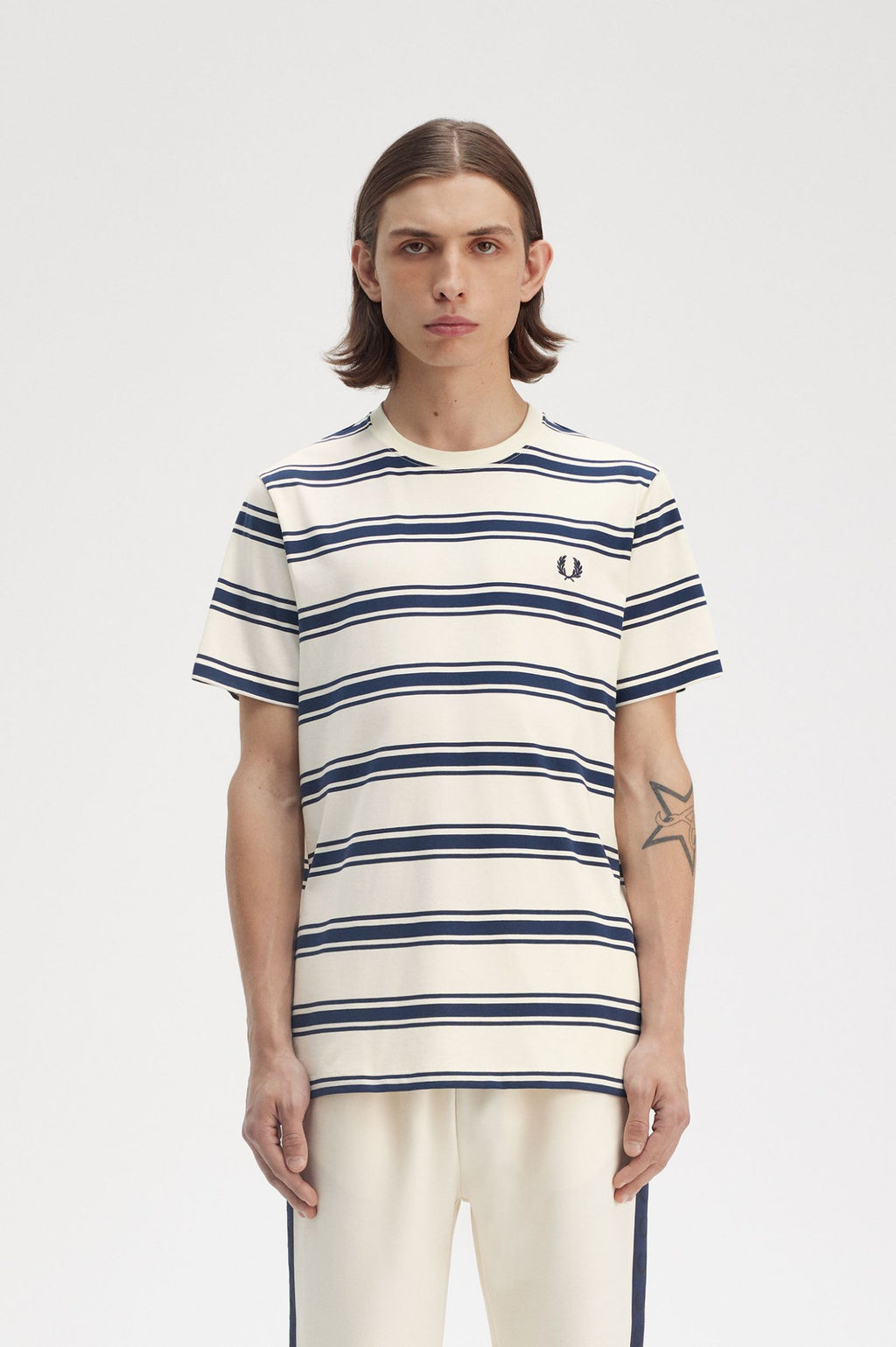 T-shirts korte mouw beige Fred Perry