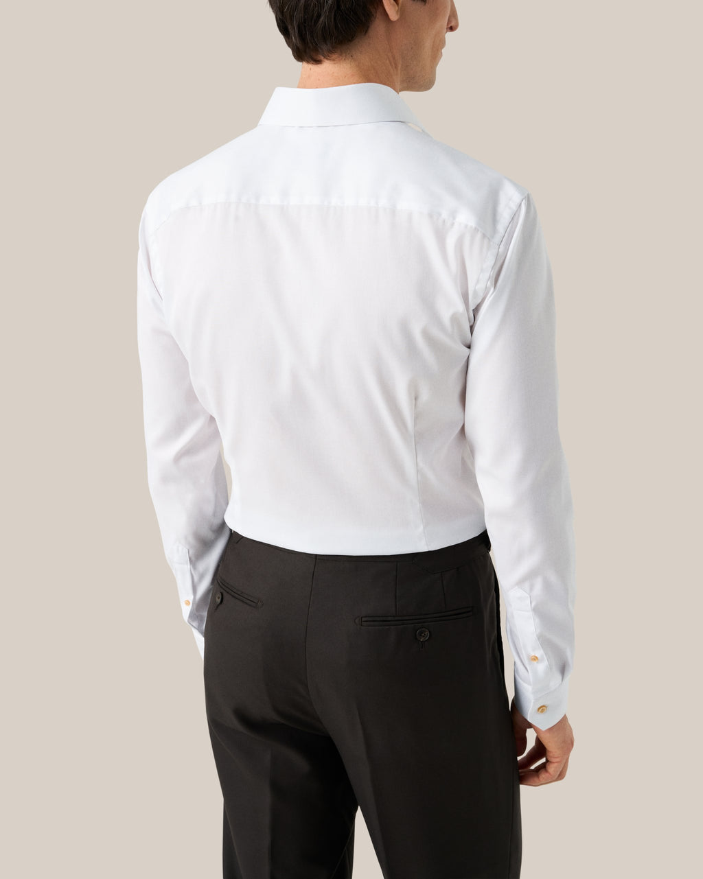 Hemden lange mouw wit ETON SHIRT