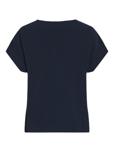 Blouses korte mouw blauw VILA