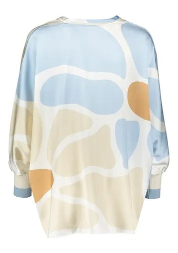 Blouses lange mouw blauw Herzen's Angelegenheit