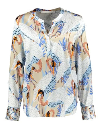 Blouses lange mouw blauw Herzen's Angelegenheit