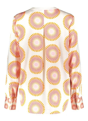 Blouses lange mouw oranje Herzen's Angelegenheit