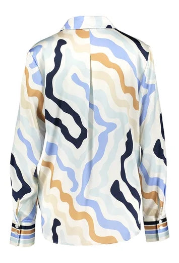 Blouses lange mouw blauw Herzen's Angelegenheit