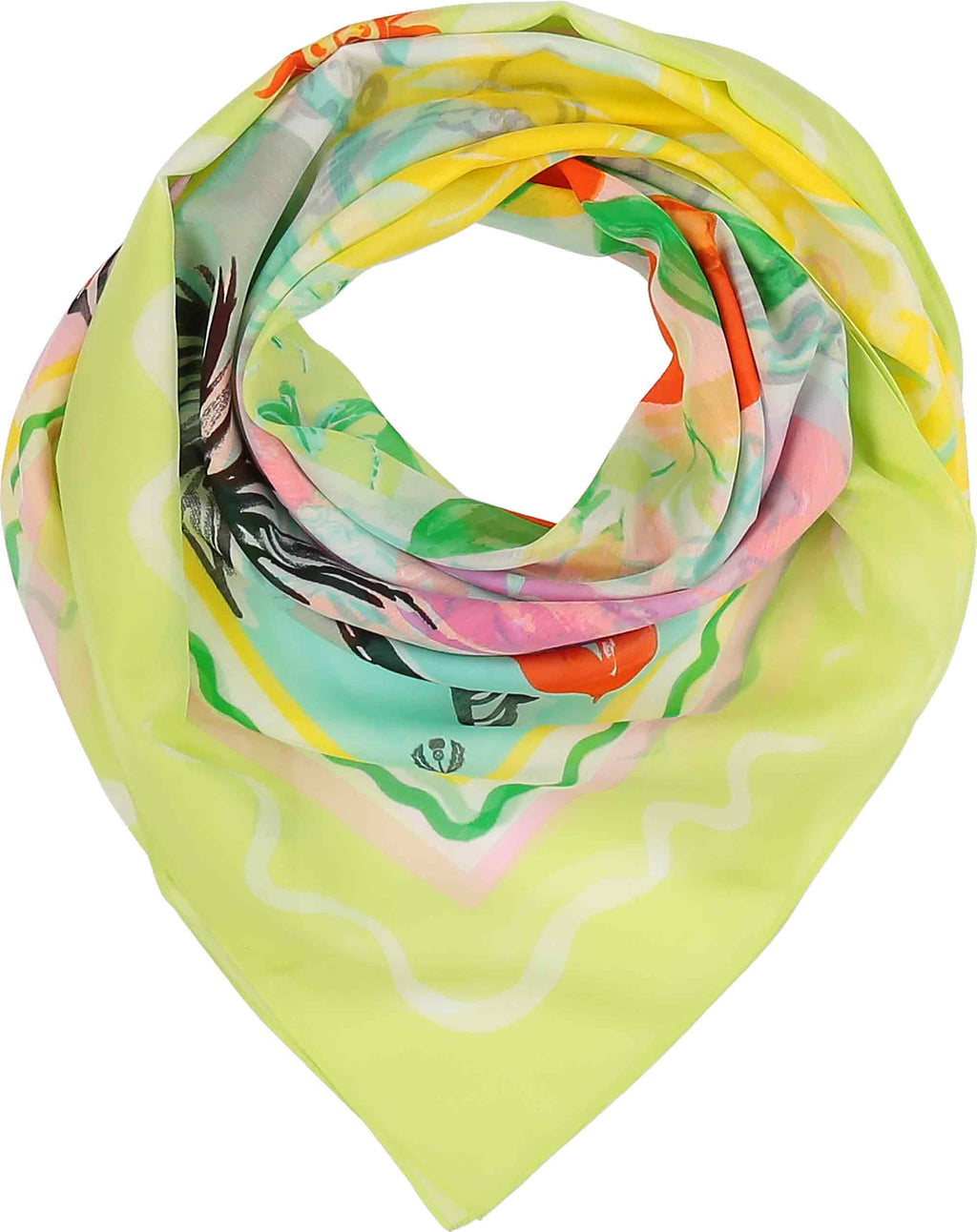 Sjaals multicolor Fraas