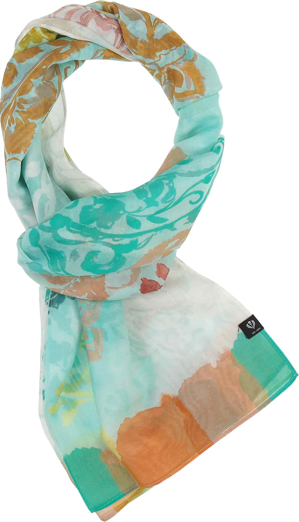 Sjaals multicolor Fraas