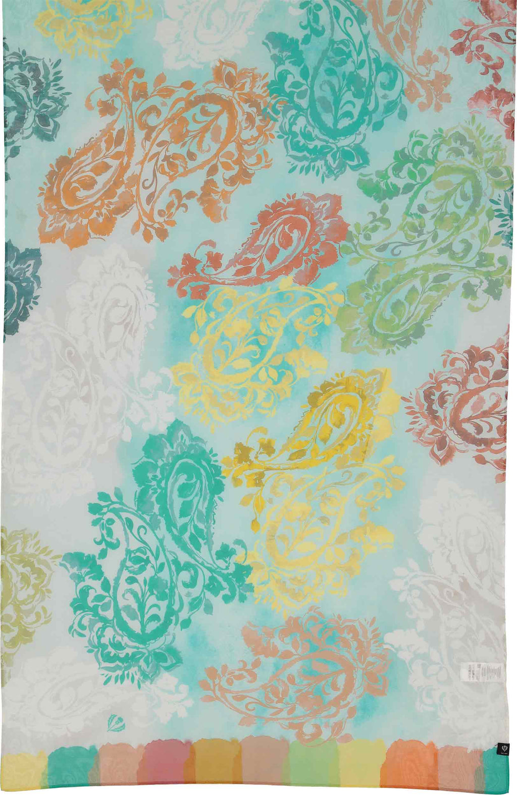 Sjaals multicolor Fraas