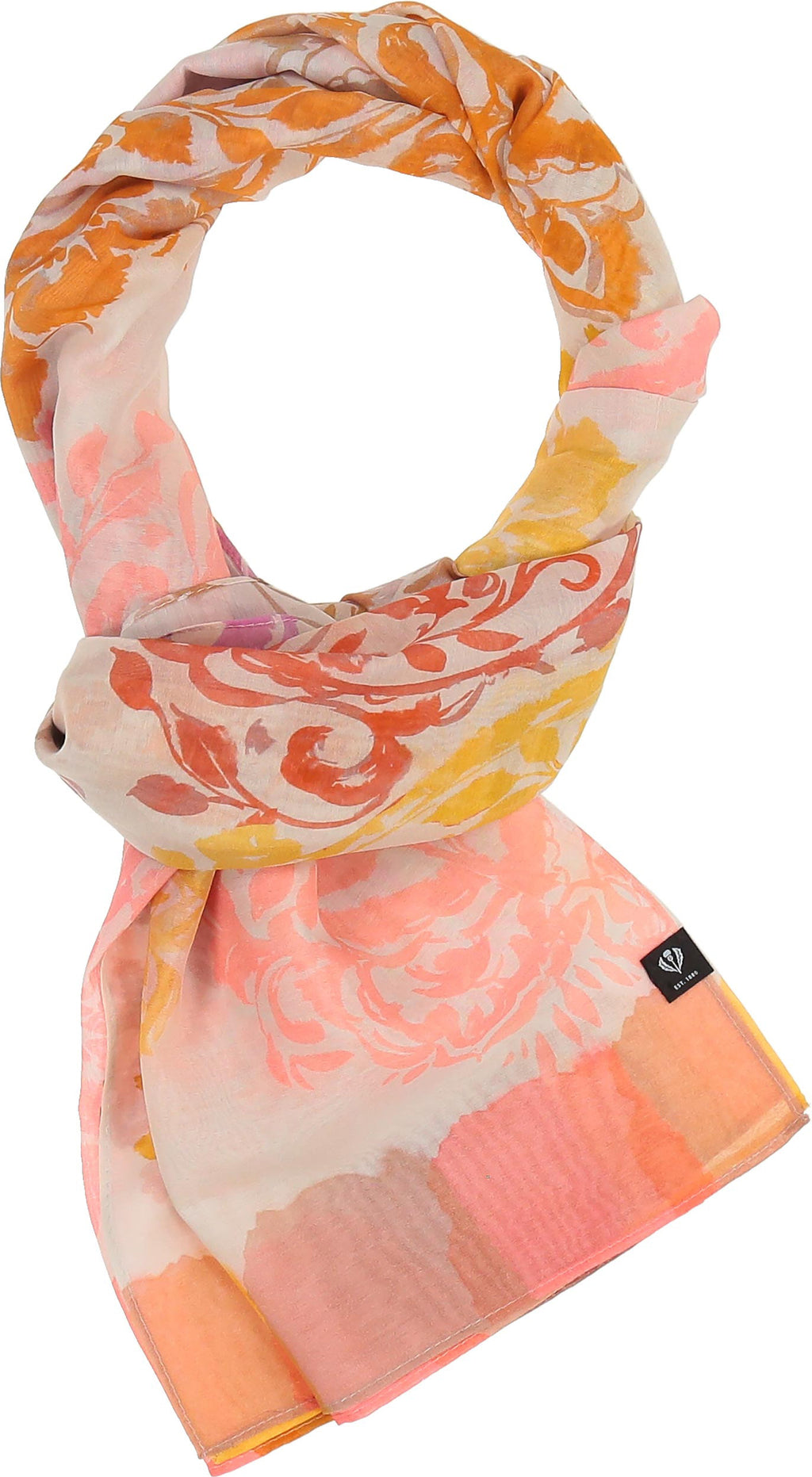 Sjaals multicolor Fraas