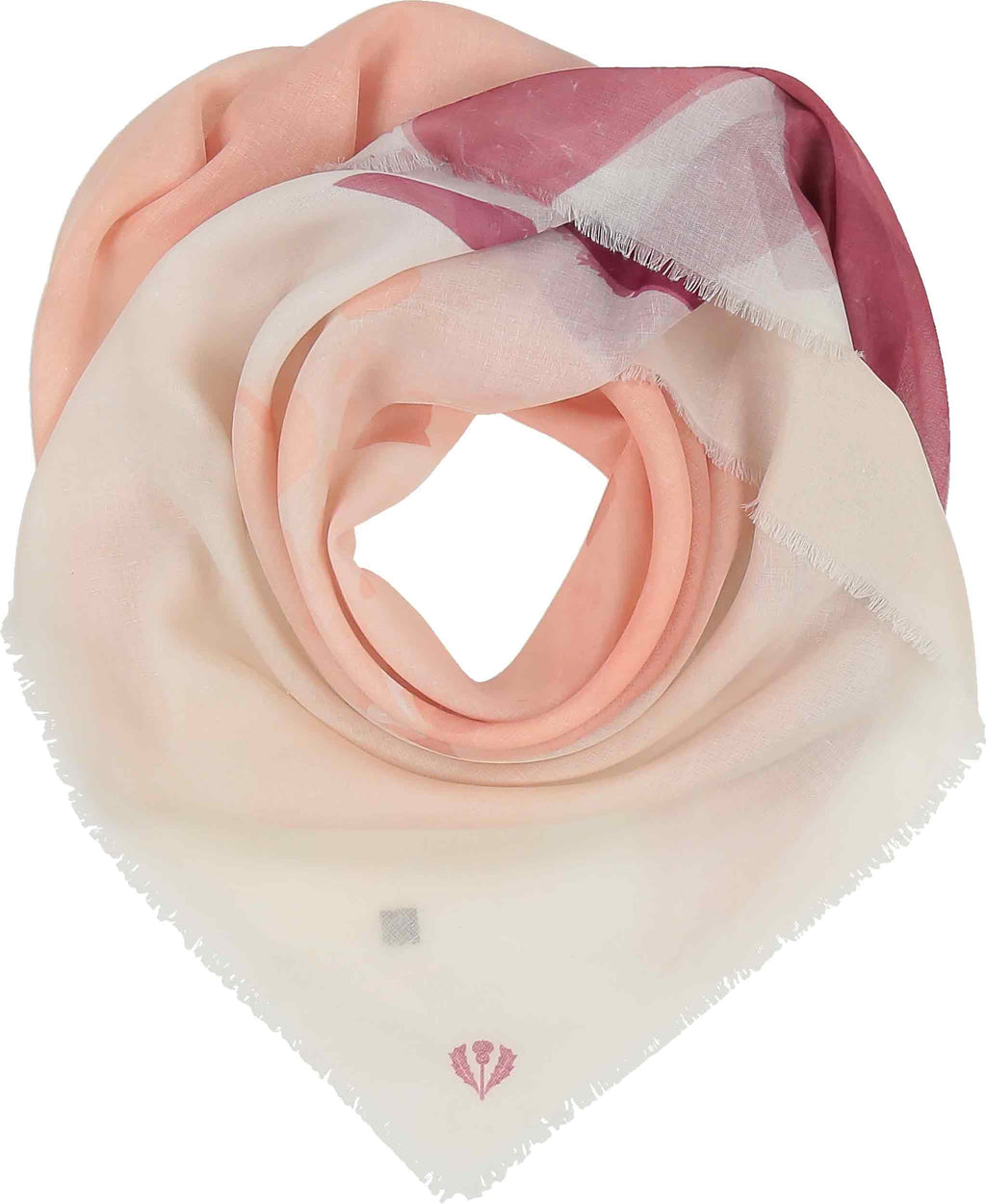 Sjaals roze Fraas
