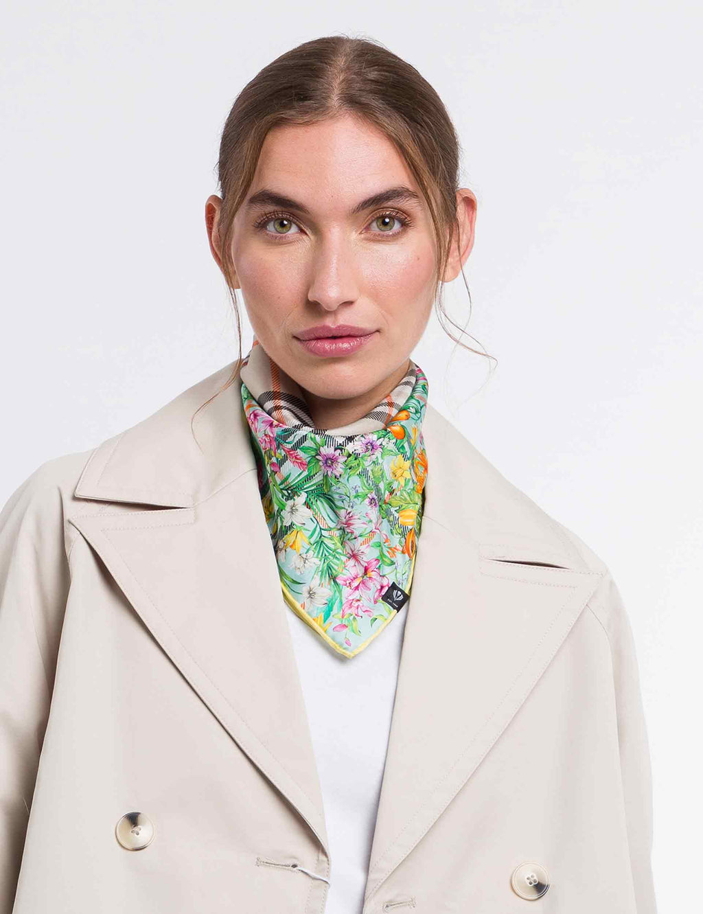 Sjaals multicolor Fraas