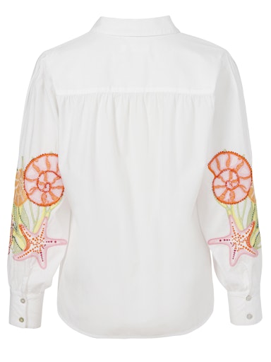 Blouses lange mouw wit eiszeit