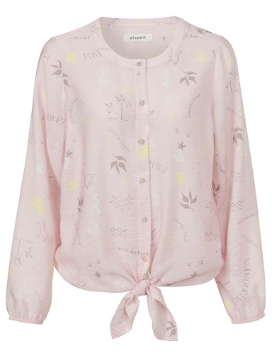 Blouses lange mouw roze eiszeit