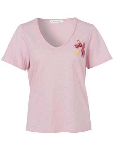 T-shirts korte mouw roze eiszeit