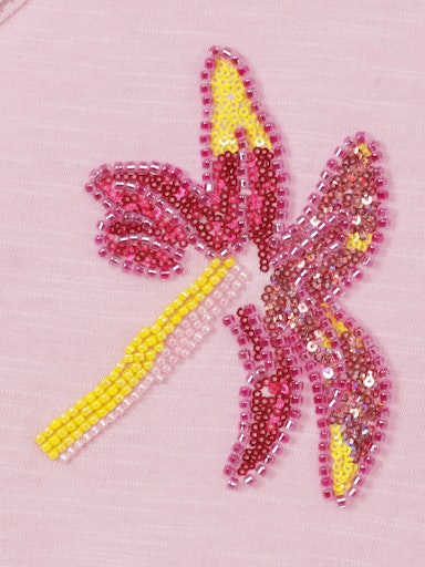 T-shirts korte mouw roze eiszeit