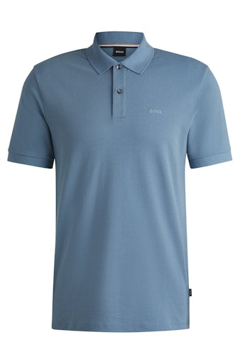 Polo's korte mouw blauw Boss Men Black