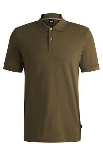 Polo's korte mouw groen Boss Men Black