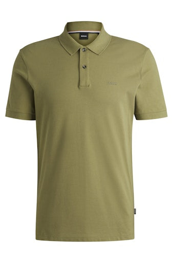 Polo's korte mouw groen Boss Men Black