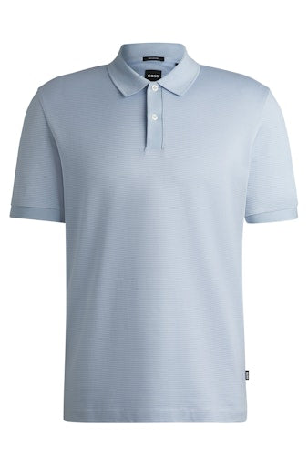 Polo's korte mouw blauw Boss Men Black