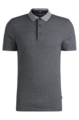 Polo's korte mouw blauw Boss Men Black