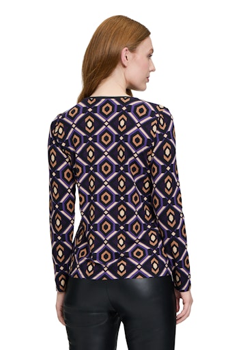 T-shirts lange mouw paars Betty Barclay