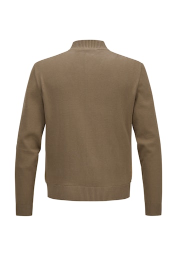 Leren jassen beige Milestone
