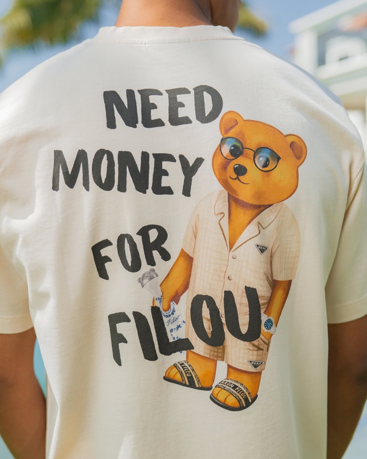 T-shirts korte mouw wit Baron Filou