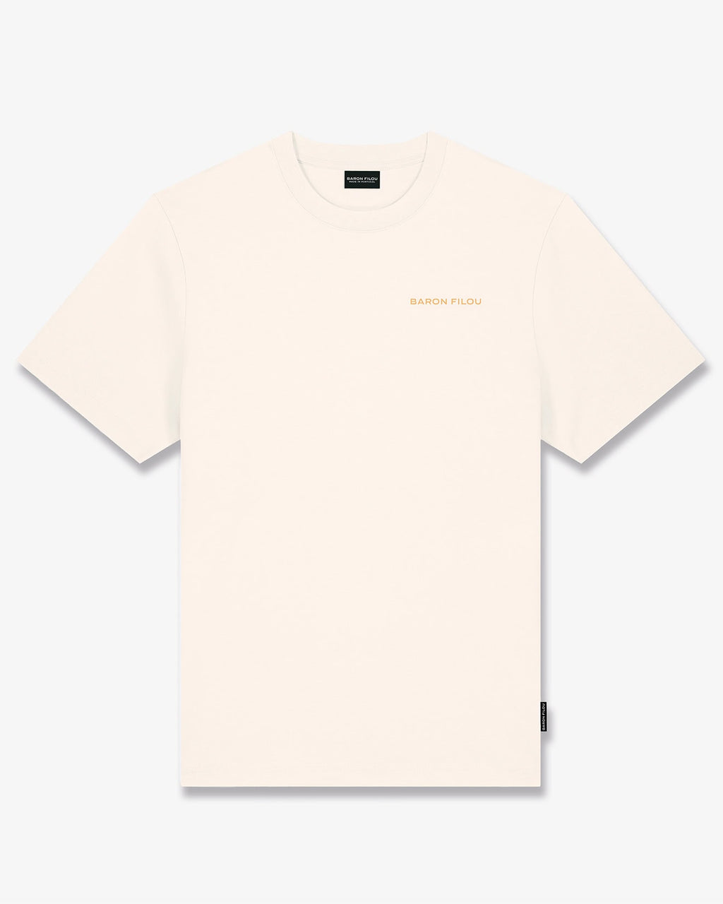 T-shirts korte mouw wit Baron Filou