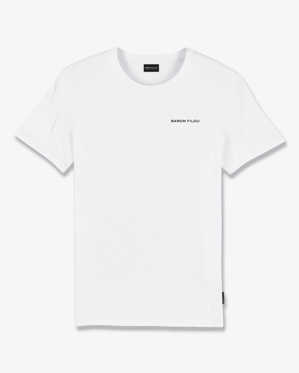 T-shirts korte mouw wit Baron Filou