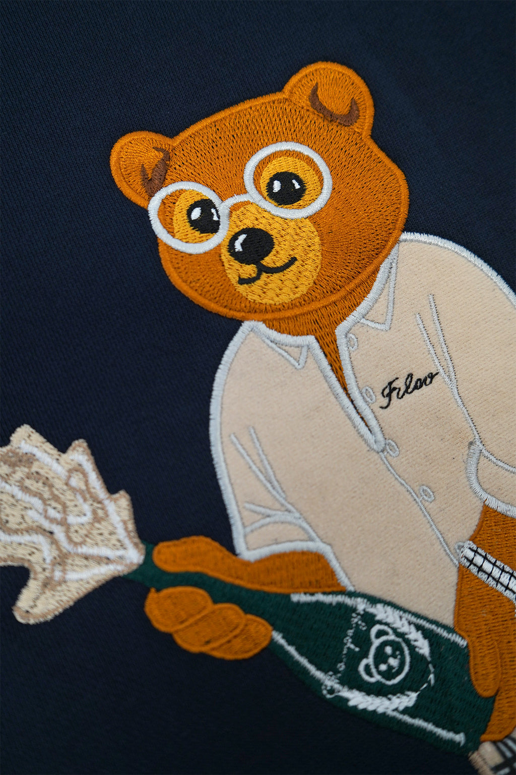 T-shirts korte mouw navy Baron Filou