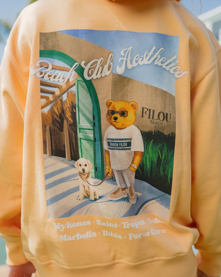 Sweaters oranje Baron Filou