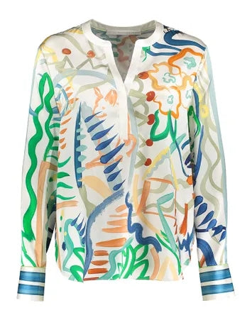 Blouses lange mouw groen Herzen's Angelegenheit