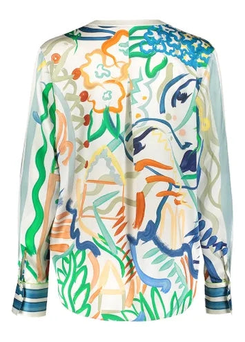 Blouses lange mouw groen Herzen's Angelegenheit