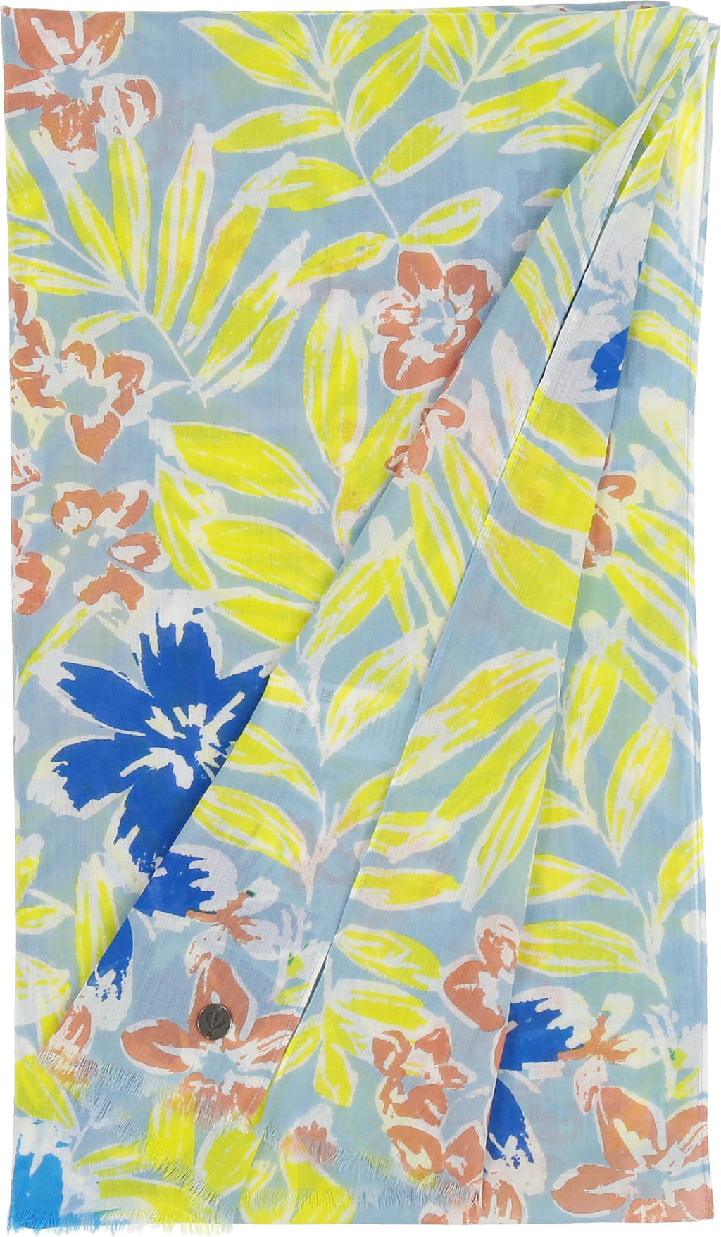 Sjaals blauw Fraas