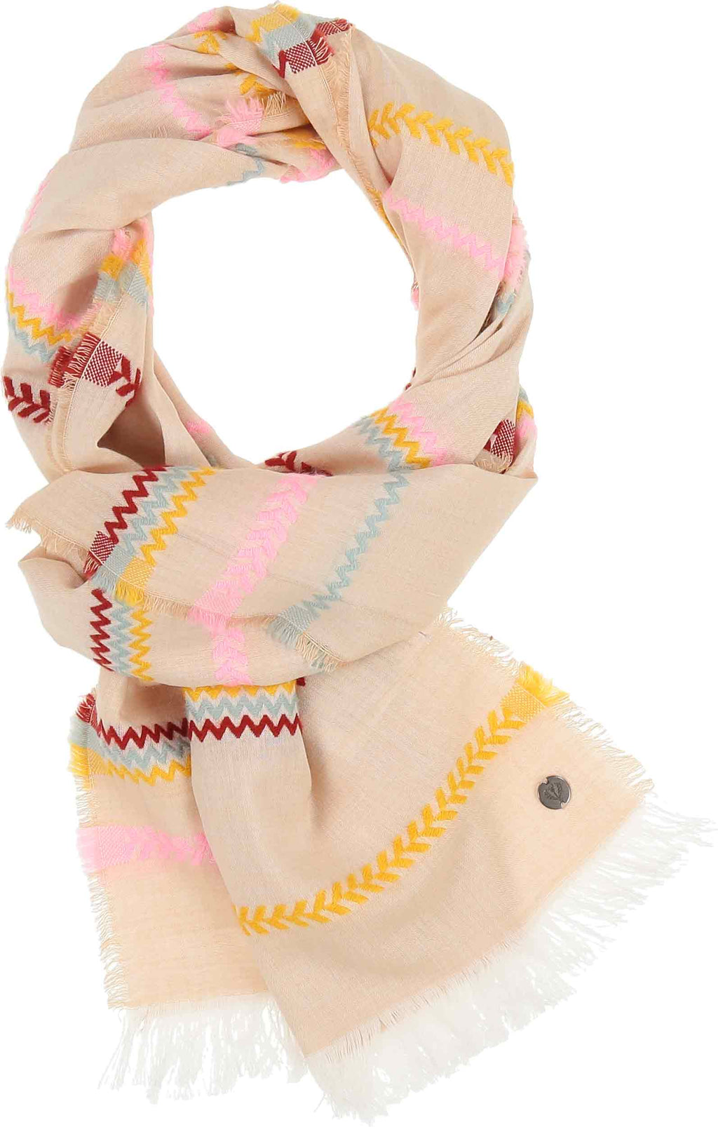 Sjaals multicolor Fraas